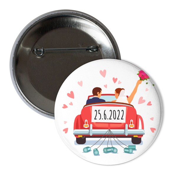 Odznáček  s potiskem Svoji